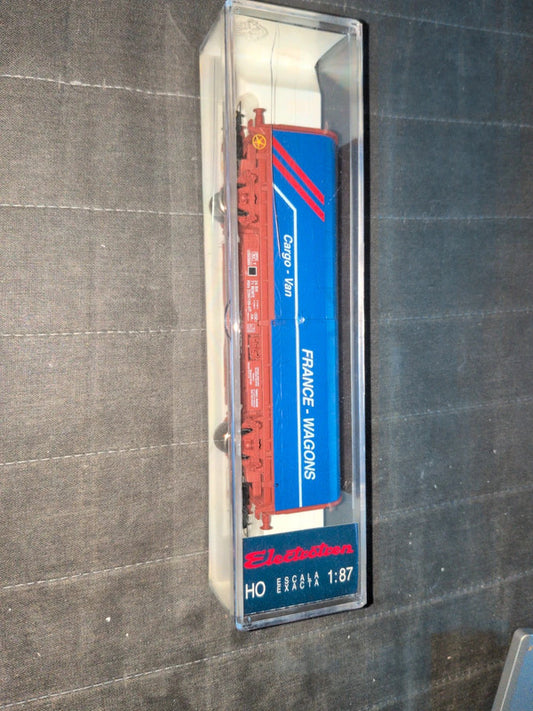 Wagon France wagon cargo van, electrotren 1731K 1/87 H0 , 8425420017315