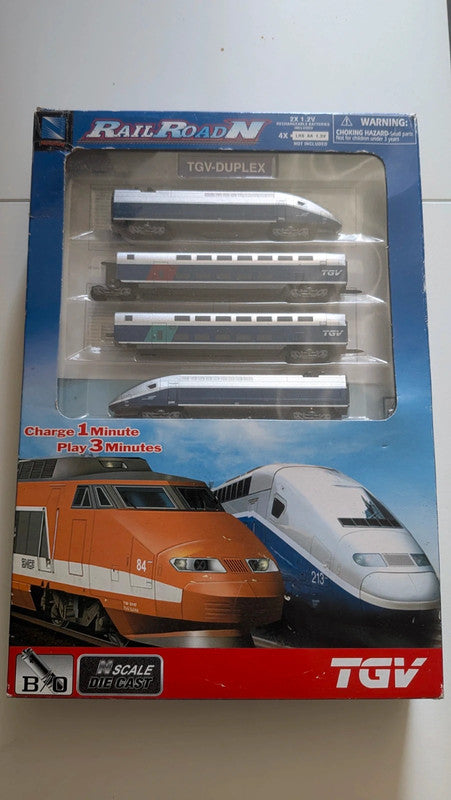 Circuit Tgv Duplex Rail Road N scale