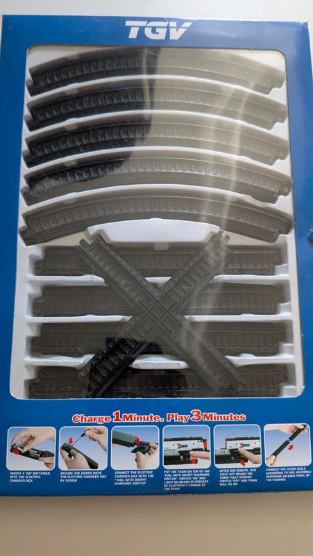 Circuit Tgv Duplex Rail Road N scale