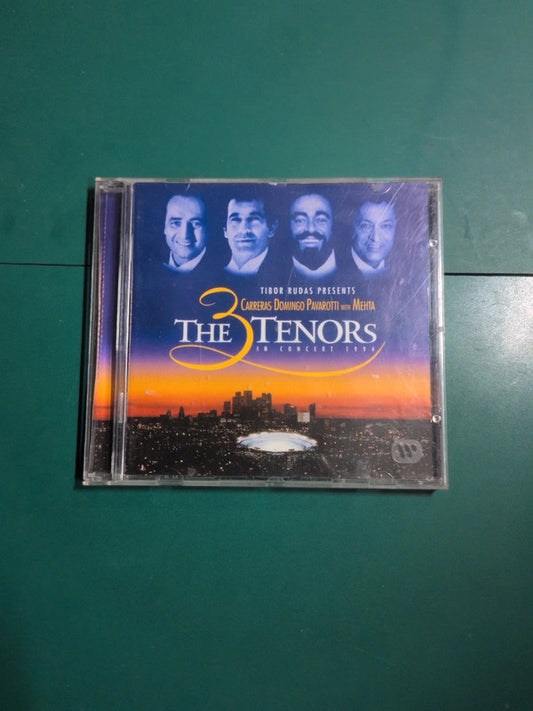 Cd , Carreras - Domingo - Pavarotti With Mehta – The 3 Tenors In Concert 1994