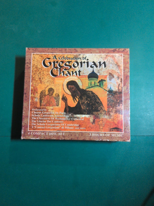 Coffret 4 Cd , A Celebration Of Gregorian Chant