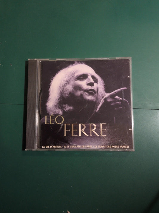 Cd La vie d'artiste , Leo Ferre