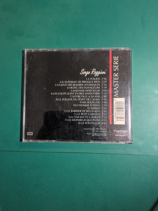 Cd ,Serge Reggiani – Master Serie