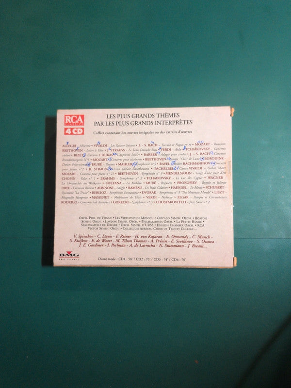 Coffret 4 Cd Trésors classique 50 chefs-d’œuvre intemporels