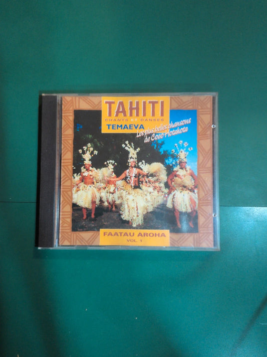 Cd , tahiti chants et danses temaeva vol 1