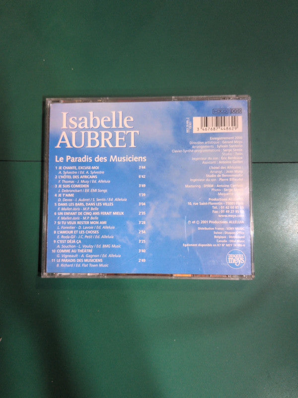 Cd Isabelle Aubret – Le Paradis Des Musiciens