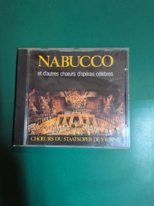 Cd nabucco et d'autres chœeurs d'operas celebres
giuseppe verdi (1813-1901)