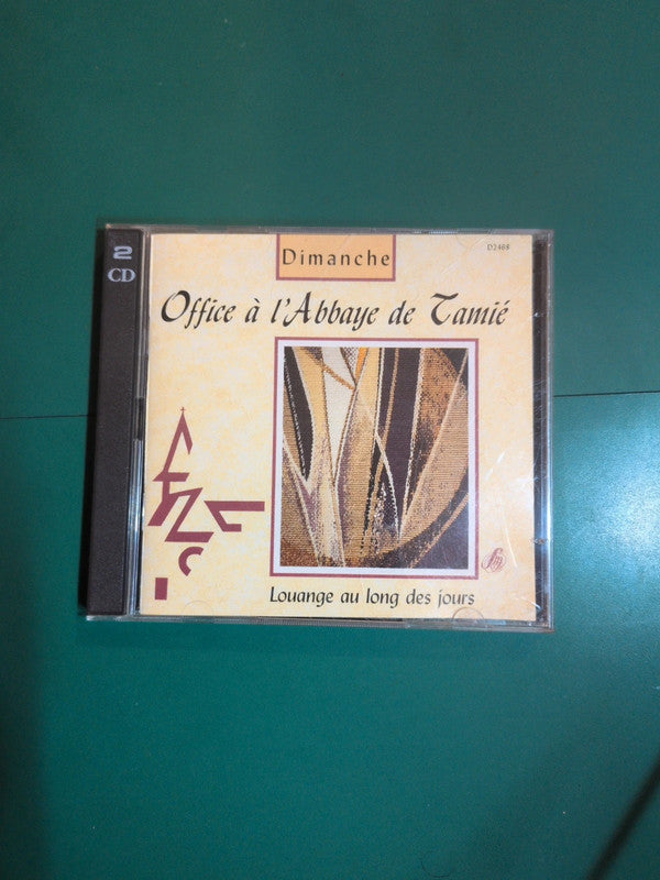 Cd Choeur Des Moines De L'Abbaye De Tamié – Louange Au Long Des Jours (Dimanche)