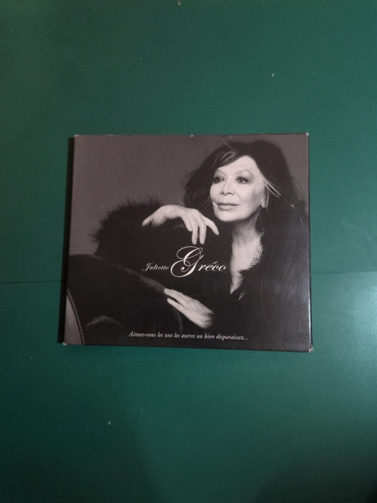Cd Juliette Gréco – Aimez-vous Les Uns Les Autres Ou Bien Disparaissez
