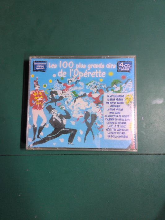 4 cd Les 100 Plus Grands Airs De L'Opérette 724359745428