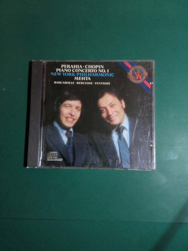 Cd Murray Perahia – Chopin : Piano Concerto n°1 Barcarolle Berceuse Fantaisie
