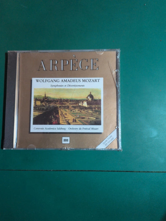 Cd Arpège Wolfgang Amadeus Mozart – Symphonies et Divertissements sous blister