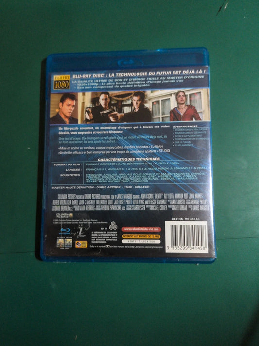 Dvd Bluray Identity de James Mangold