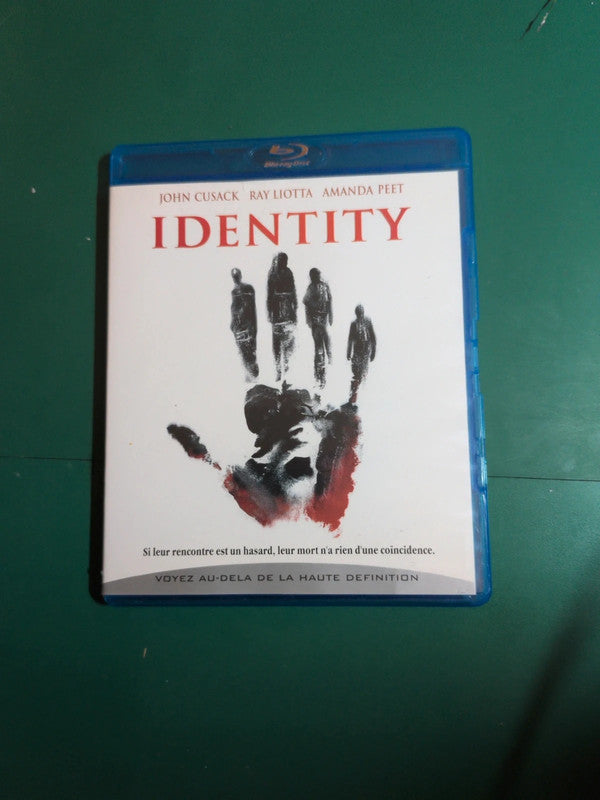 Dvd Bluray Identity de James Mangold