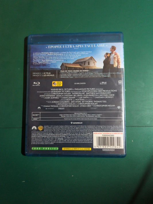 Dvd Blu-ray Interstellar de Christopher Nolan