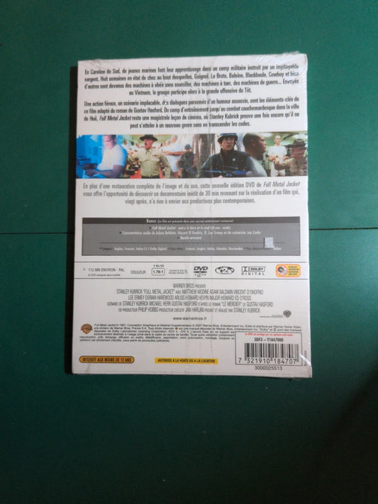 Dvd Full Metal Jacket de Stanley Kubrick
Édition Deluxe sous blister