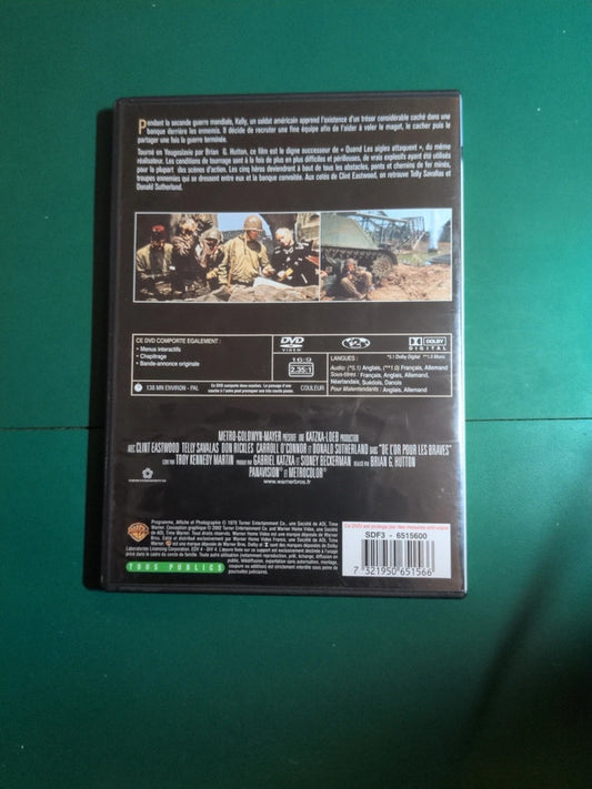 Dvd De l’or pour les braves (Kelly’s Heroes) de Brian G. Hutton