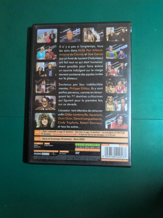 coffret 2 DVD Le meilleur de Nulle part ailleurs , De Caunes/Garcia