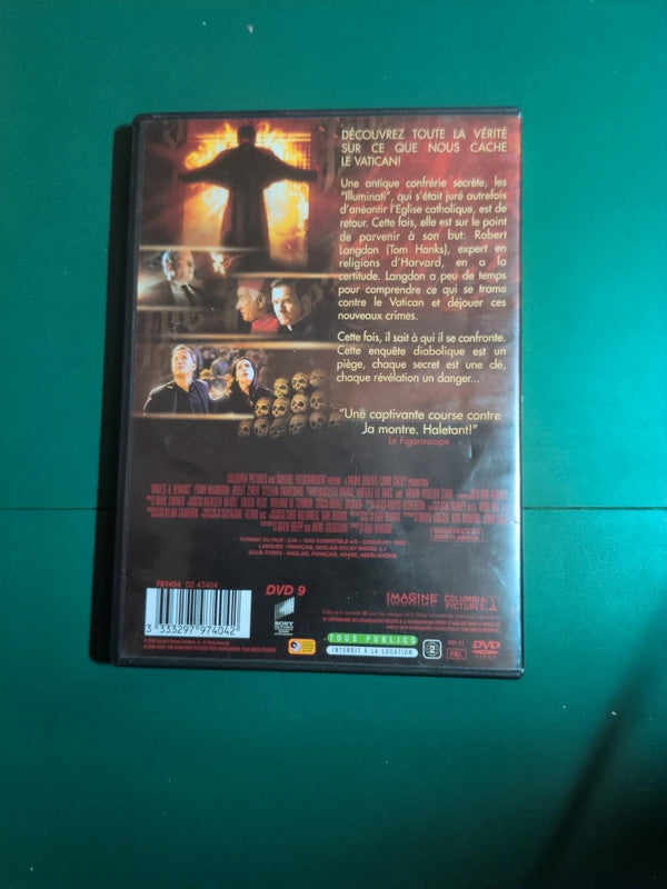 Dvd Anges & Démons – Version Longue de Ron Howard