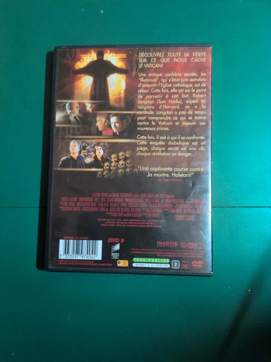 Dvd Anges & Démons – Version Longue de Ron Howard