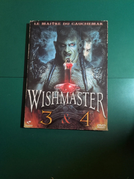 Dvd Wishmaster 3 & 4 de Chris Angel et Alan Smithee