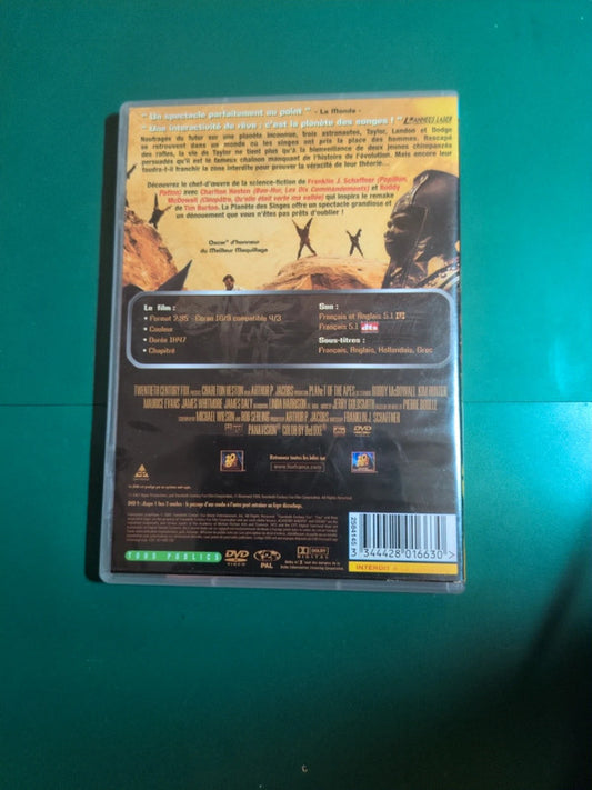 Dvd La Planète des Singes (Planet of the Apes) de Franklin J. Schaffner
