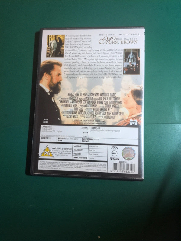 Dvd Her Majesty Mrs. Brown directed by John Madden (english)