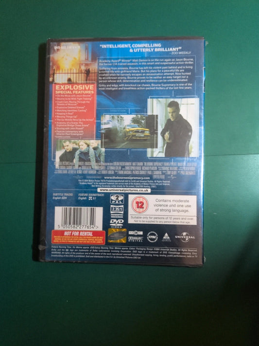 Dvd The Bourne Supremacy de Paul Greengrass sous blister