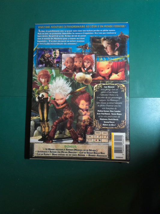 Dvd Arthur et les Minimoys de Luc Besson