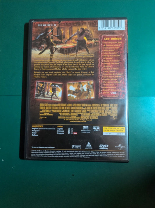Dvd The Rock , Le Roi Scorpion de Chuck Russell