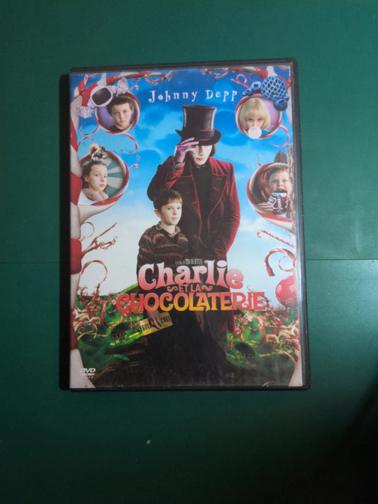 Dvd Charlie et la Chocolaterie de Tim Burton