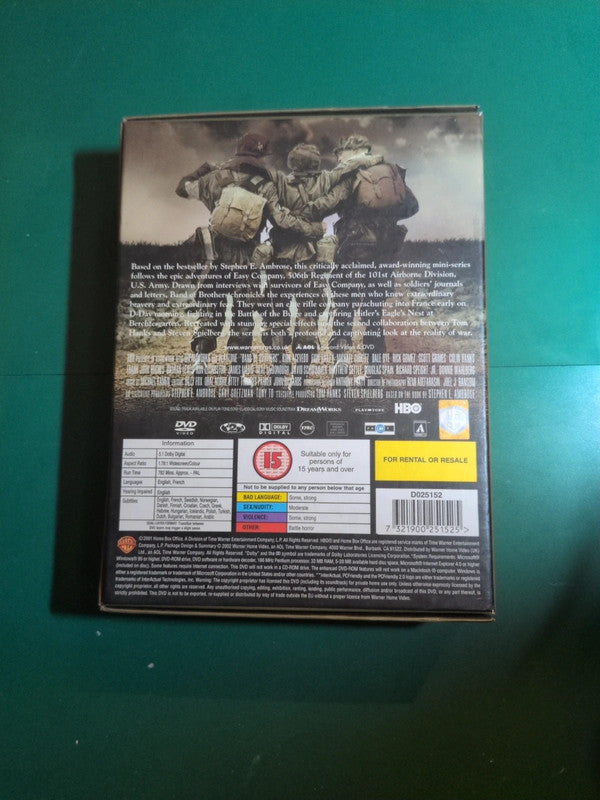 Coffret 5+1 dvd Band of Brothers, The Complete Series Commemorative Gift Set english