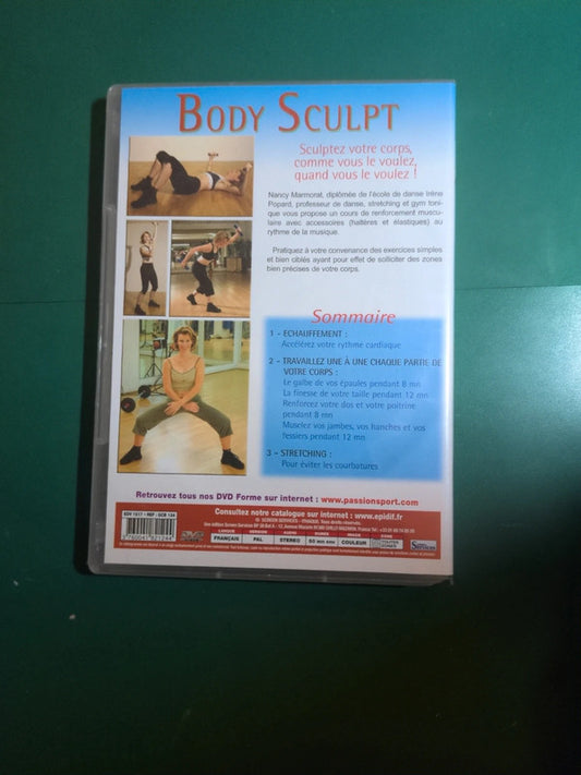 Dvd Body Sculpt, avec Nancy Marmorat