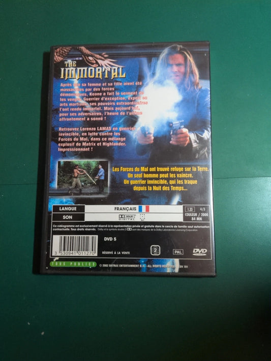 Dvd The Immortal réalisé par David Straiton, avec Lorenzo Lamas, April Telek