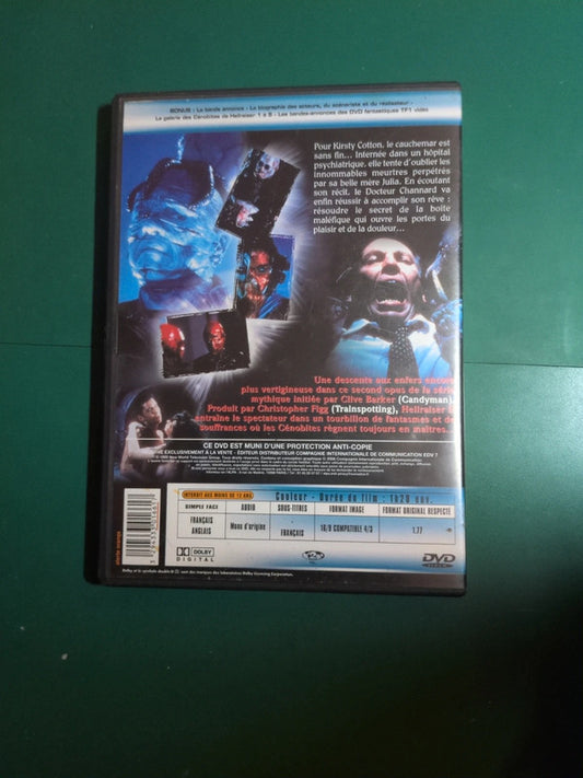 Dvd Hellraiser II : Les Écorchés réalisé par Tony Randel