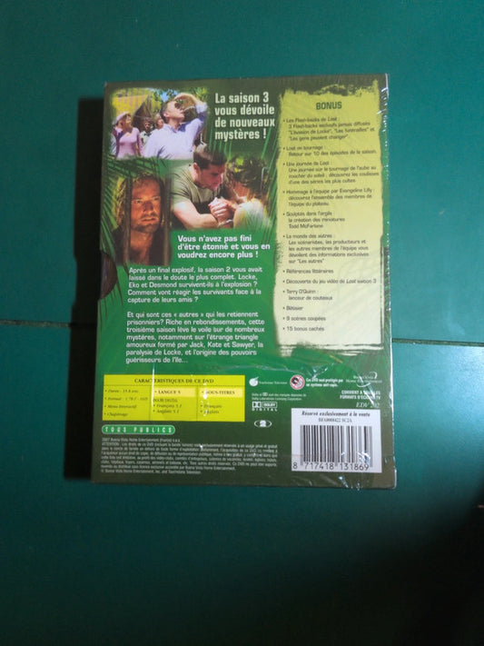 Coffret intégral Lost – Saison 3 , 7 DVD sous blister