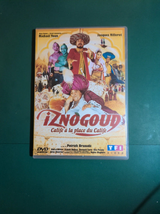 Dvd Iznogoud Calife à la place du calife , Patrick Braoudé , Michael Youn, Jacques Villeret