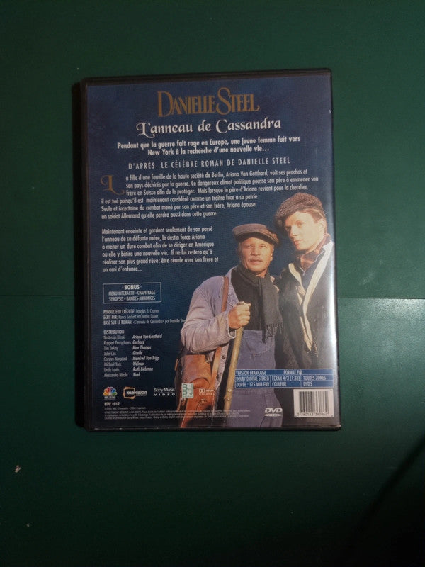Dvd L’Anneau de Cassandra Danielle Steel