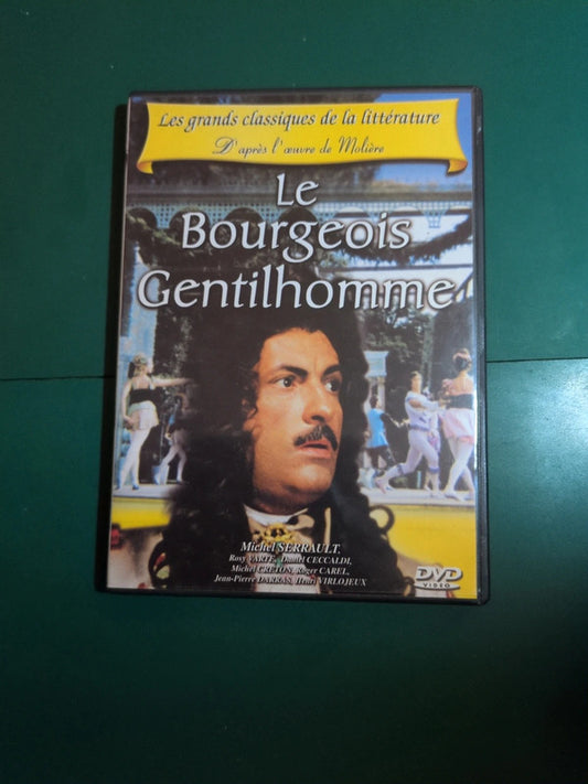 Dvd Le Bourgeois gentilhomme d’après Molière, avec Michel Serrault