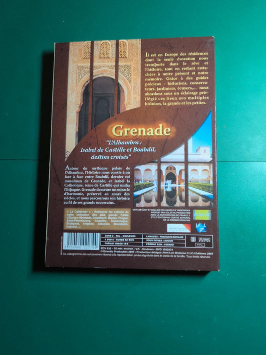 Dvd Les plus grands palais d’Europe – Grenade