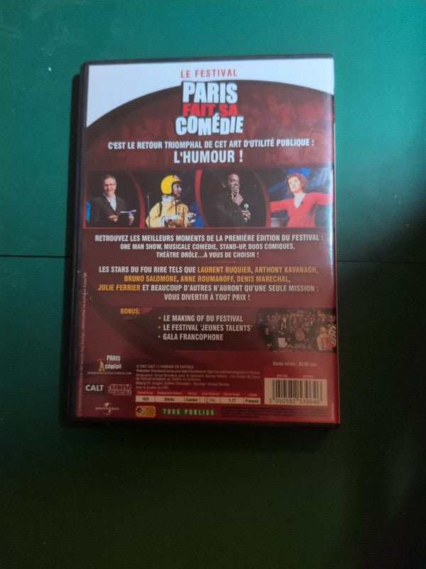 Dvd , Le Meilleur du Festival : Paris fait sa Comédie à l'Olympia