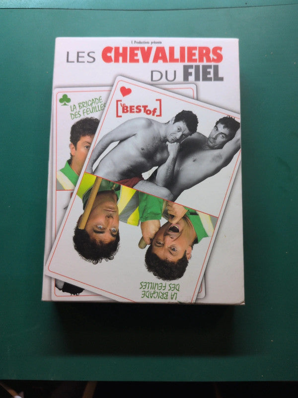 2 dvd Les Chevaliers du Fiel – Le Best Of / La Brigade des Feuilles sous blister