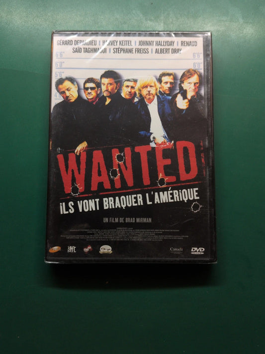Dvd Wanted – Ils vont braquer l'Amérique sous blister