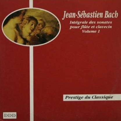 Bach integrale des sonates pour flute et clavecin volume 1, Unknown Author