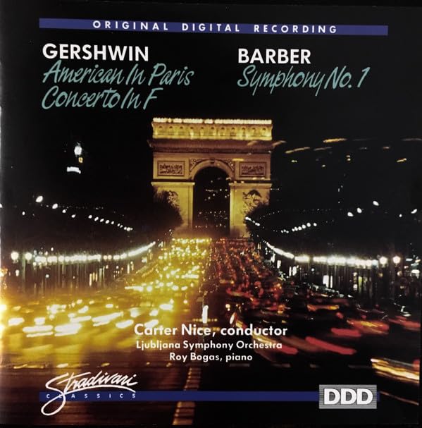 AN AMERICAN IN PARIS, BARBER SYMPHONY 1, 