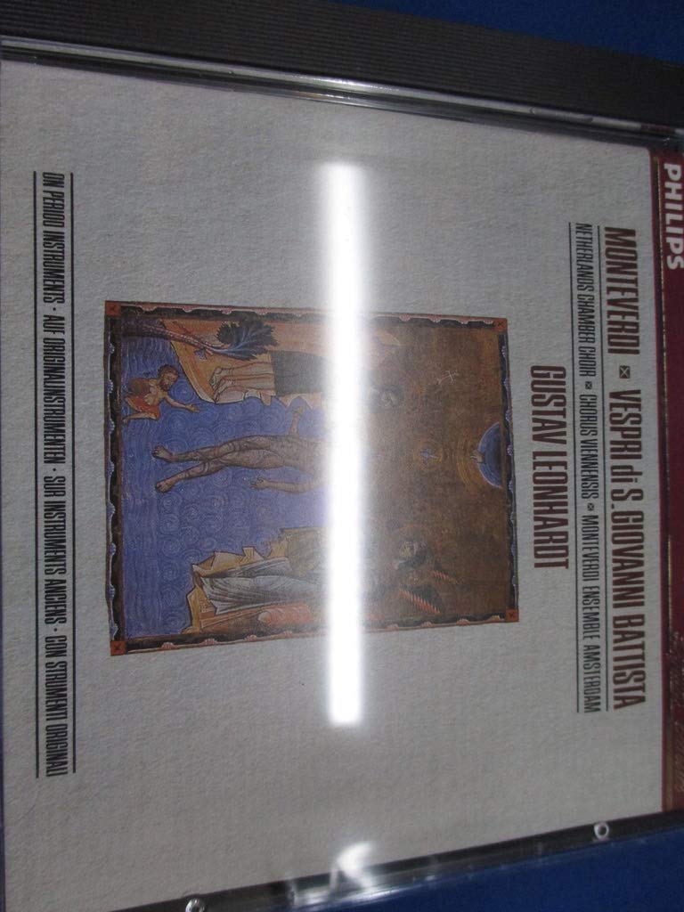 Monteverdi: Vespri di S. Giovanni Battista, Claudio Monteverdi, Gustav Leonhardt, Netherlands Chamber Choir, Chorus Viennensis, Monteverdi Ensemble Amsterdam