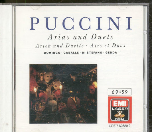 Arias & Duets, Puccini, Domingo, Caballe, Various