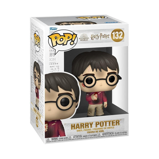 Funko POP Harry Potter 20th Anniversary - Harry with The Stone, Multicolor, Standard, (57366), 
