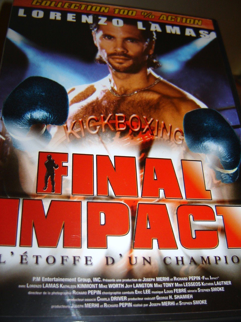 FINAL IMPACT / REGION 2 PAL DVD / French Only / Actors: Lorenzo Lamas, Kathleen Kinmont, Michael Worth / Directors: Joseph Merhi, Stephen Smoke / 90 minutes, Joseph Merhi, Stephen Smoke