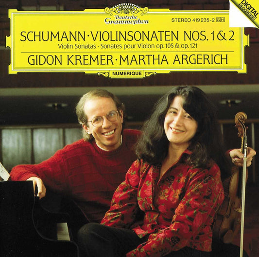 Schumann: Violin Sonatas Nos. 1 & 2, Robert Schumann, Martha Argerich, Gidon Kremer